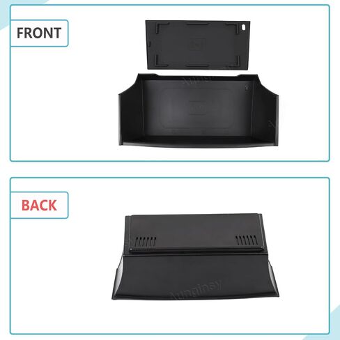 Aunginsy Center Center Console Tranizer Tranizer متوافق مع Land Rover Defender 90/110/130 2020-2024 Concentral Front Gear Storing Box Container ABS in Saudi Arabia