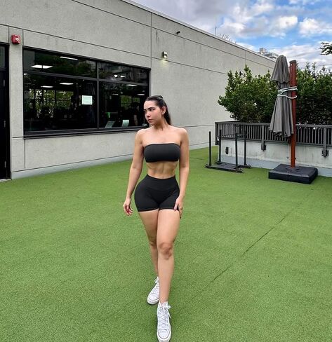 Impact Backless Bandeau Sports Strapless Bra Yoga Top Women Workout Fitness Gym Outdoor Strappy Tops in Kuwait