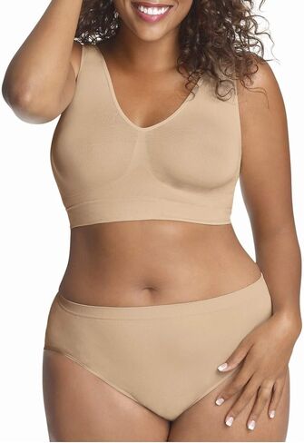 Just My Size Women's Pure Comfort Seamless Bralette in Saudi Arabia