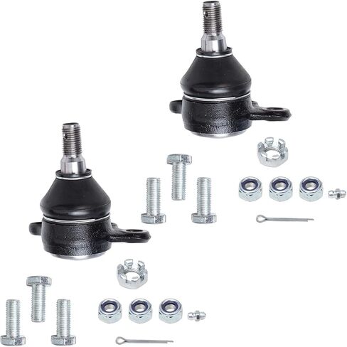 Detroit Axle - Front 10pc Suspension Kit for Honda Passport Isuzu Amigo Axiom Rodeo Sport, 4 Ball Joints 4 Tie Rod Ends 2 Boots Replacement in Saudi Arabia