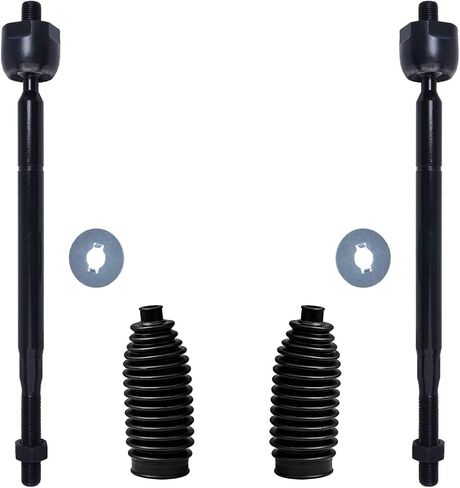 Detroit Axle - Front 10pc Suspension Kit for Honda Passport Isuzu Amigo Axiom Rodeo Sport, 4 Ball Joints 4 Tie Rod Ends 2 Boots Replacement in Saudi Arabia