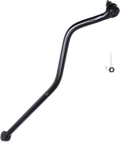 Detroit Axle - 7pc Front Suspension Kit for 1997-2006 Jeep Wrangler 1998 1999 2000 2001 2002 2003 2004 2005, 1 Drag Link, 3 Tie Rods, 2 Adjusting Sleeves, 1 Track Bar Replacement in Saudi Arabia