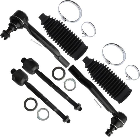 مجموعة Scitoo 6pcs التعليق الأمامية اليسرى اليسرى ROD ROD END Inner TIE ROD END FIT لـ ACURA MDX 2014-2020 لـ Honda Passport 2019-2022 PILOT 2016-2022 RIDGELINE 2017-2022 ES801204 ES801205 EV801341 in Saudi Arabia