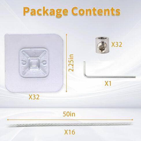 10 Packs Adjustable TV Safety Stainless Straps, No-Drill Adhesive Anti-Tip Furniture Anchors for Baby Proofing, for Fixing Flat-Screen TV, Dressers, Bookcases, Cabinets in Saudi Arabia