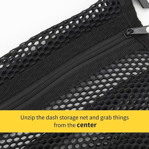 2PCS Dash Storage Nets for Can-Am Defender & Defender MAX HD5 HD7 HD8 HD9 HD10 (2017-2023), UTV Dashboard Organizer Nets, OE# 715003129, Defender Storage Upgrade Accessory in Saudi Arabia