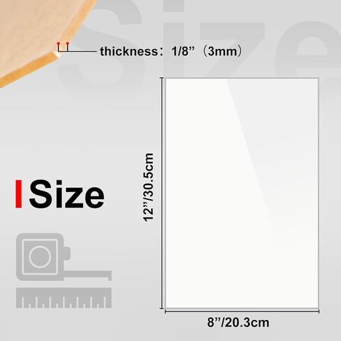 صفائح كينلينك 12x24 أكريليك ، 1/8inch (3 مم) أوراق زجاجية سوداء ، لوح بلاسيت الأسود مع ورقة واقية لمشروع DIY ، حرفة ، إطارات الصور ، علامة ، Invitaton الزواج ، 2 عبوة in Kuwait
