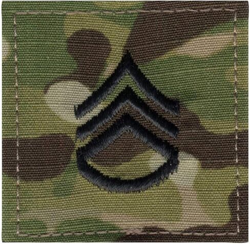 Rothco Official U.S. Made Embroidered Rank Insignia Staff Sergeant Patch in Saudi Arabia