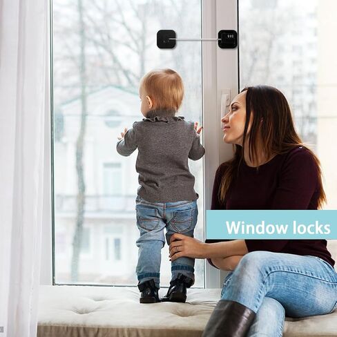 Fridge Lock Refrigerator Lock Freezer Lock Child Locks for Cabinets and Drawers Easy Install No Keys Combination Lock Multifunctional Child Safety Cabinet Lock(2, White) in Saudi Arabia