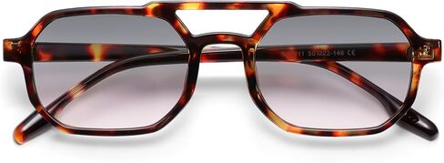 SOJOS Retro Rectangle Aviator Sunglasses for Women Men Trendy 90s Classic Square Frame Shades SJ2627 in Kuwait