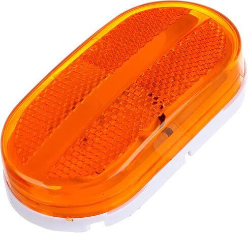 Cciyu 2pcs 4 "LED Trailer RV Camper Side Marker Lights Amber Rectangle Marker Marker Light in Saudi Arabia