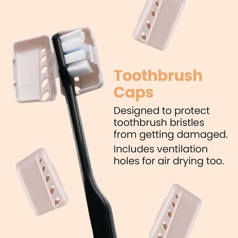 Lindo Polishing Toothbrush - for Sensitive Gums and Teeth, 12000+ Ultra Fine Bristles, Soft and Gentle, Deep Clean, Pack of 4 in Kuwait
