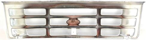 Garage-Pro Grille Compatible with 1992-1996 Ford F-150 / F-250 / Bronco Plastic Chrome Shell and Insert in Saudi Arabia