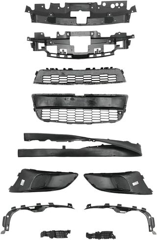 الشبكة السفلى من المصد الأمامي العلوي W/الضباب متوافق مع مجموعة Sonic LS/LT/LTZ Model 4PC 2012-2016 in Saudi Arabia