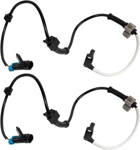 Set of 2 ABS Wheel Speed Sensor (Front Wheel Left + Right), Fits for 2003-2017 Chevrolet Express 2500 3500 & GMC Savana 2500 3500, Replaces OEM 23144527, 10251x2 in Saudi Arabia