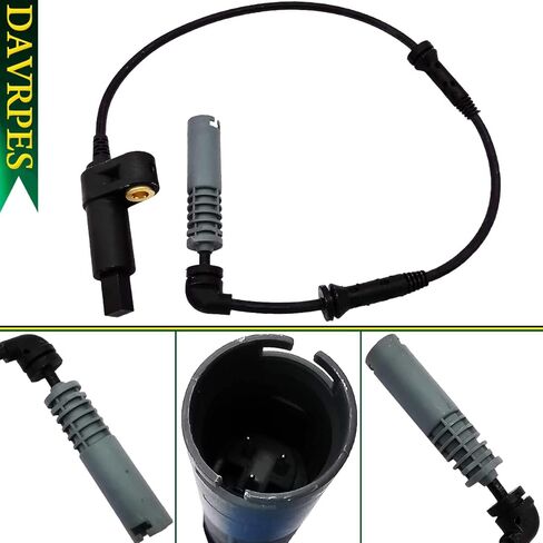 4PCS 34521164651+34521164652 Front Rear Left or Right ABS Wheel Speed Sensor for B M W 328i 328Ci 323i M3 Replace#34521164370｜SU11965｜ALS450｜5S10512｜ALB241｜34521165609｜ALS447｜5S10513 in Saudi Arabia