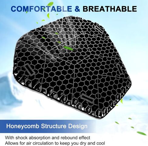 Motorcycle Passenger Cushion - Black Pillion Cushion with 8 Suction Cups, Suitable for Sports Cars Such as Harley Davidson in Saudi Arabia