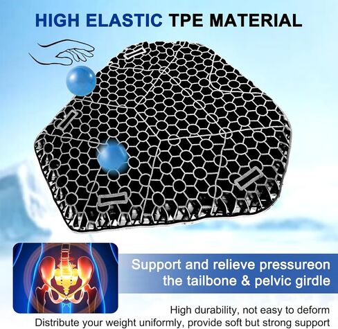 Motorcycle Passenger Cushion - Black Pillion Cushion with 8 Suction Cups, Suitable for Sports Cars Such as Harley Davidson in Saudi Arabia