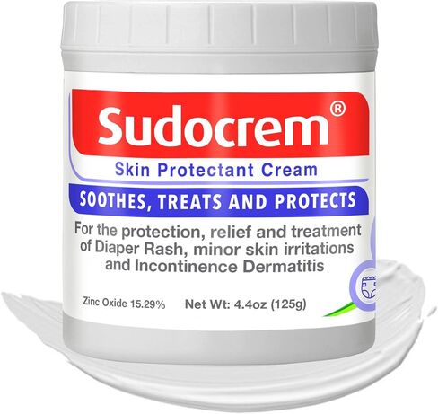 كريم حماية الجلد Sudocrem - كريم طفح حفاضات للطفل - يهدئ ، يعامل ، ويحمي ، من أجل الإغاثة والعلاج والوقاية من الطفح الجلدي ، كريم أكسيد الزنك - 8.8 أوقية in Saudi Arabia