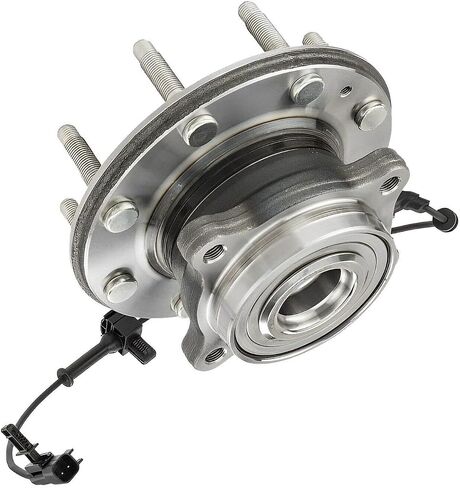 محور ديترويت - محامل محور العجلات الأمامية 4WD وحانات التأثير لعام 2011-2019 Sierra Silverado 2500 HD 3500 HD 2 Wheel Bearing and Hub Semblies 2 Sway Bar end end in Kuwait