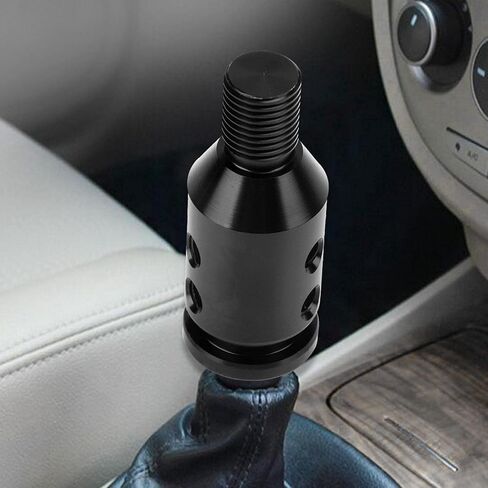 Shift Knob Shifter Adapter, M12x1.25 Universal Car Shift Knob Adapter for Non Threaded Manual Transmission (Silver) in Saudi Arabia