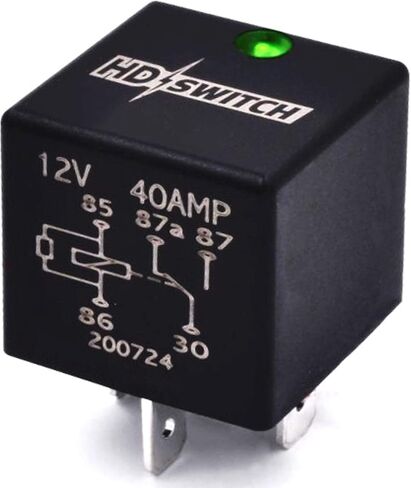 HD Switch 12V 40A Waterproof Relay Replaces Husqvarna 532409615, 532 40 96-15 w/LED Indicator Light & Dielectric Grease in Saudi Arabia