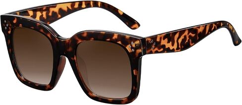 MEETSUN Vintage Square Oversized Sunglasses for Women Fashion Retro Designer Shades Big Trendy Large Sunnies in Saudi Arabia