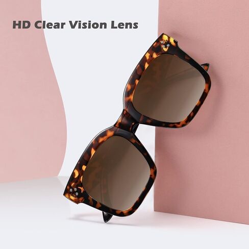 MEETSUN Vintage Square Oversized Sunglasses for Women Fashion Retro Designer Shades Big Trendy Large Sunnies in Saudi Arabia