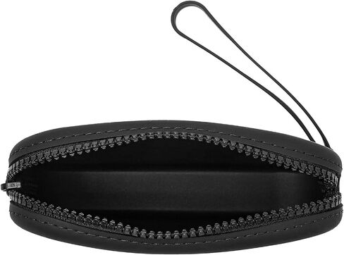 Small Silicone Multifunctional Essential Bag Portable Travel Makeup Bag for Women Men Cards Cash Bag Zipper Pouch (Black) in Saudi Arabia