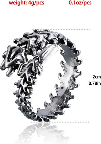2Pcs Awakening Kaneki Centipede Ring in Saudi Arabia