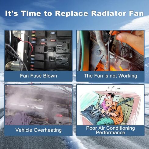 Bapmic 17427562080 Radiator Cooling Fan Assembly for BMW E87 E90 128i 323i 325i 328i 330i in Saudi Arabia