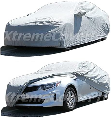 تغطية السيارة تناسب 2006 2007 2008 2009 2010 2011 2012 2014 2015 Kia Optima Xtremecoverpro Diamond Series Gray in Saudi Arabia