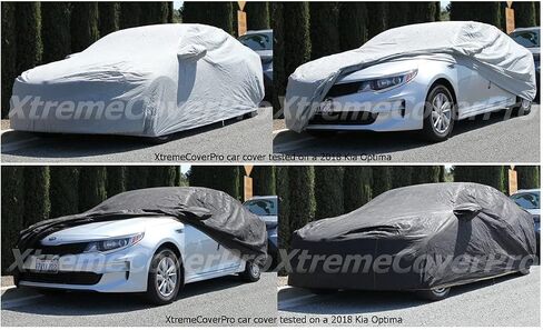 تغطية السيارة تناسب 2006 2007 2008 2009 2010 2011 2012 2014 2015 Kia Optima Xtremecoverpro Diamond Series Gray in Saudi Arabia