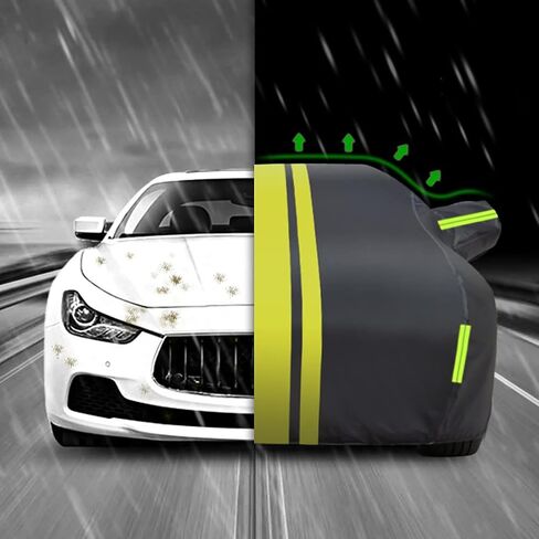 Car Cover for BMW M3 E46 2001-2006 Convertible, Custom Full Exterior Covers Waterproof All Weather Sun Rain Dust Snow Wind Protection Exterior Accessories, B in Saudi Arabia
