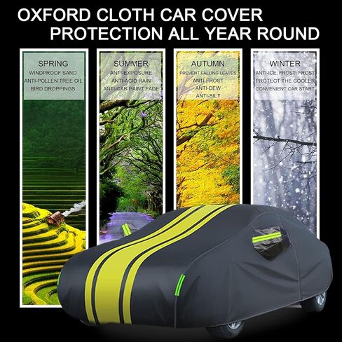 Car Cover for BMW M3 E46 2001-2006 Convertible, Custom Full Exterior Covers Waterproof All Weather Sun Rain Dust Snow Wind Protection Exterior Accessories, B in Saudi Arabia