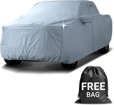 ICArcover يناسب 2016-2025 Toyota Tacoma Xtracab/Access CAB ، 6.1 قدم سرير سرير تغطية السيارات من أجل النموذج المبطن أغطية حماية السيارات الخارجي بالكامل in Saudi Arabia