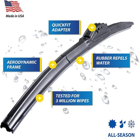 17" Goodyear Assurance WeatherReady + RepelMax Wiper Blade in Saudi Arabia
