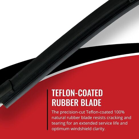 Sixity Auto 13" Frameless XTS Windshield Wiper Blades - Front Rear Driver Passenger - All Season in Saudi Arabia