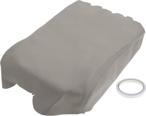 Console Lid Armrest Cover for Toyota Tundra 2007-2013 Tahoe Middle Console Pad Armrest Protector Microfiber Leather with Grey in Saudi Arabia