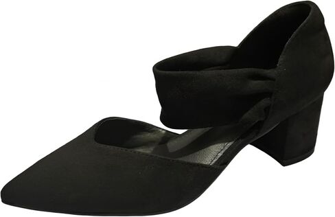 Women's Comfortable Mid High Heel Dress Shoes for Party & Evening,Stable and Supportive in Kuwait