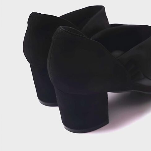 Women's Comfortable Mid High Heel Dress Shoes for Party & Evening,Stable and Supportive in Kuwait