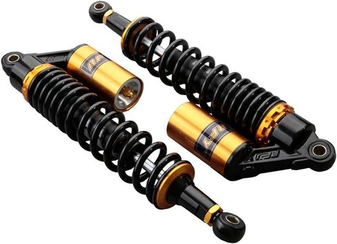 GZYF 14.75 Inch 375mm 2PCS Universal Air Shock Absorbers for HONDA for Kawasaki Dirt Bike Gokart Moped Quad Rear Suspension in Saudi Arabia