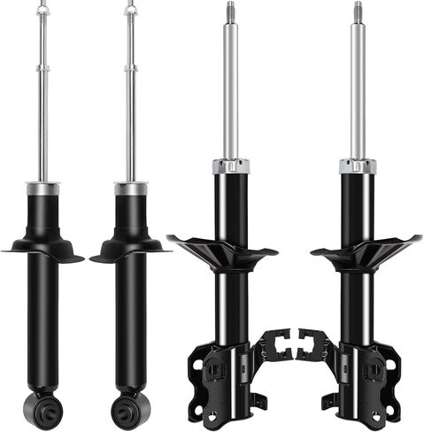 Shocks and Struts Front and Rear for Nissan,OCPTY Shock Absorbers Fits 1995 1996 1997 1998 for Nissan 200SX,1995-1999 for Nissan SentraAutomotive Replacement Struts 333219 333220 341194(Set of 4) in Saudi Arabia