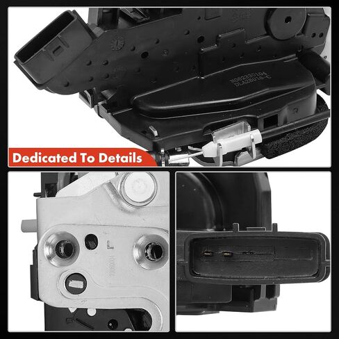 A-Premium Door Lock Latch Actuator Compatible with Nissan Vehicles - Rogue Sport 2017 2018 2019 2020 2021 - Rear Right Passenger Side, Replace# 825006MA0A, with 2-Pin Connector in Saudi Arabia