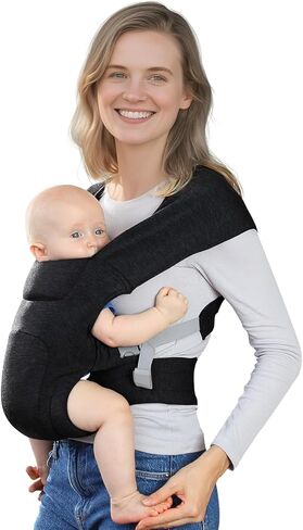 حاملة الأطفال حديثي الولادة ، حاملة أطفال مريحة ، حاملة غلاف طفل مريح ، رمادي فاتح in Kuwait