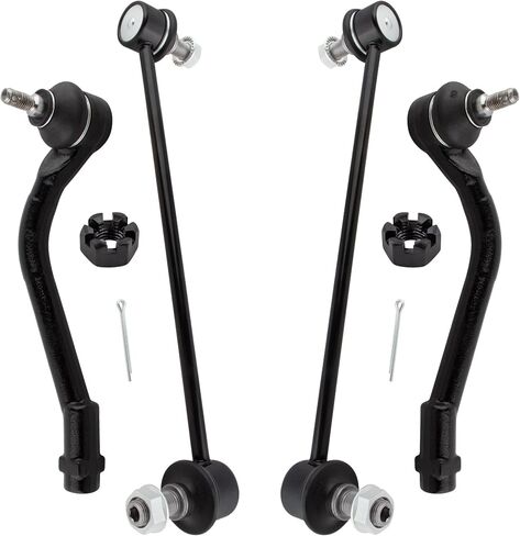 Boxi 4PCS Bron Sway Bar Links + TIE TIE OUTER RODS مناسبة لـ HYUNDAI TUCSON 2014-2015 / لـ KIA Sportage 2014 2015 2016 | K750523 ES800717 ES800718 in Saudi Arabia