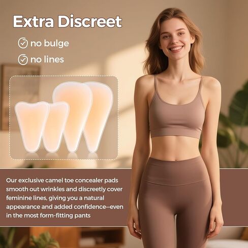 4 Pack Frontal Wedgie Cover, Anti Camel Concealer Reusable, Seamless Camel Hider, Camel Guard in Saudi Arabia