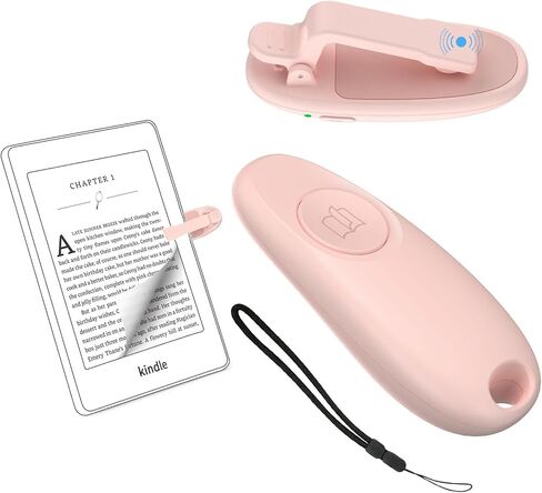 Remote Control Page Turner for Kindle Paperwhite Colorsoft Scribe Oasis,Kindle Accessories Compatible Kindle with Protective Case,Page Turner for iPad Tablet Phone Reading,Camera Video Remote Triggers in Saudi Arabia