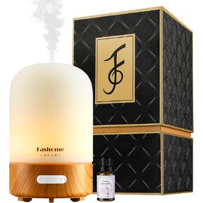 ناشر الزيت العطري العطري مع زيوت الياسمين ، 6 في 1 بالموجات فوق الصوتية 100 مل رائحة العطرية مرطب التبخير مع ضباب ناعم كثيف ، وموقت ، التخلص التلقائي (الصيف-جاسمين) in Kuwait