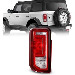 ضوء الذيل متوافق مع Ford Bronco 2021 2022 2023 OE Factory Style الهالوجين استبدال المصباح الخلفي الجانبي (بدون لمبة) in Kuwait