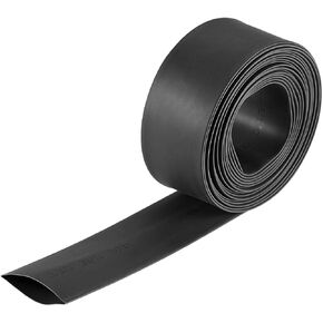 uxcell Heat Shrink Tubing, 1/2"(12mm) Dia 20mm Flat Width 2:1 Rate Shrinkable Tube Cable Sleeve 10ft - Blue in Kuwait